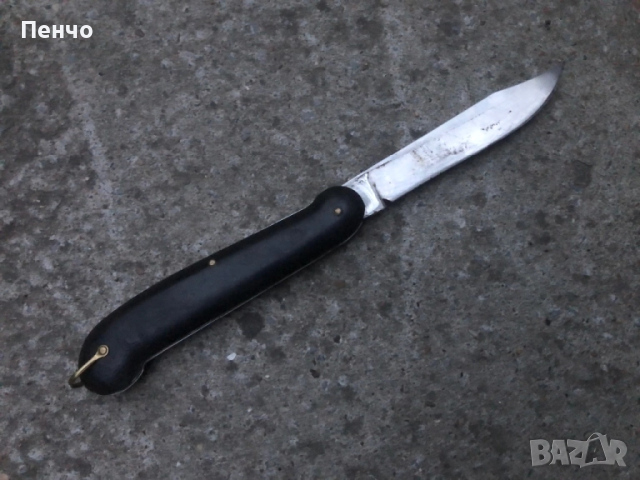 стар пастирски /овчарски/ нож - СССР , снимка 5 - Ножове - 51839087