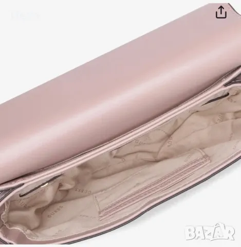 Розова чанта Guess, снимка 6 - Чанти - 48075171