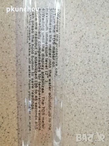 TDS тестер за качеството на водата, снимка 7 - Лаборатория - 27307960