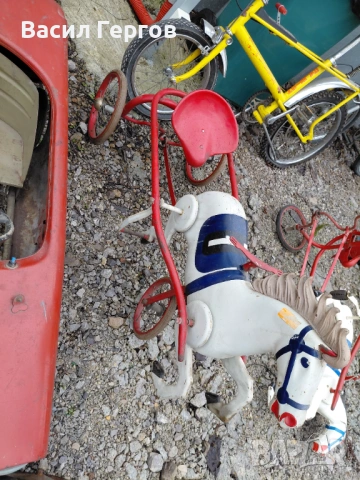 Количка с педали Конче, снимка 3 - Колекции - 53470408