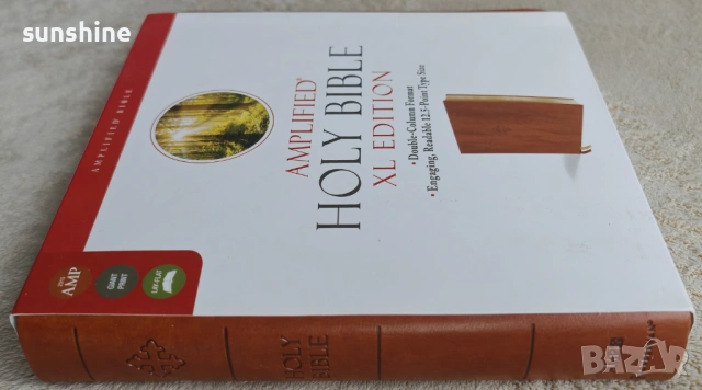 Amplified Holy Bible, XL Edition Разширена Библия, XL, снимка 2 - Други - 53420697