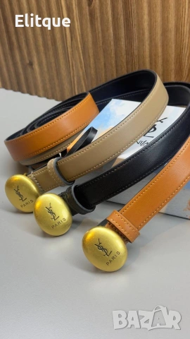 колани от естествена кожа в кутия ysl saint laurent , снимка 4 - Колани - 53191945