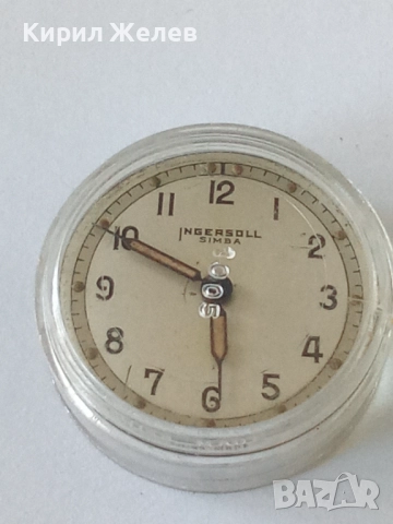 Механизъм с циферблат от стар ръчен часовник 26864