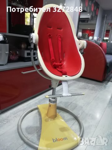 Детски стол BLOOM fresco (фризьорски ;за хранене) , снимка 3 - Столове - 43831265