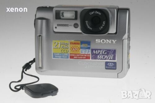 Sony DSC-F55E Cyber-shot Carl Zeiss - Fully functional + Charger + Card 64Mb, снимка 1 - Фотоапарати - 38406226