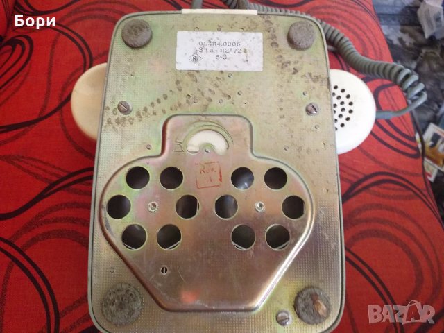 Стар немски телефон, снимка 3 - Стационарни телефони и факсове - 26560749