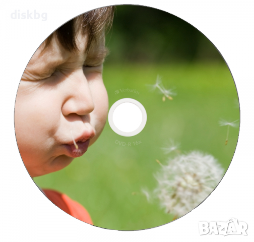 DVD-R 4.7GB full face printable ID Brand Verbatim - празни дискове, снимка 3 - DVD филми - 36203529