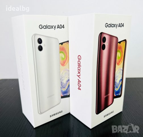 НОВ! Samsung Galaxy A04 32GB 3RAM White / Cooper / Green 2г. Гаранция!
