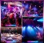 ПРОМО!Голям Диско Парти Прожектор 54 Лед Диода, Сценично Осветление, снимка 12