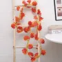 5247 Изкуствена лиана Есенни листа, 220 см, снимка 3