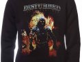 Нов детски суичър с дигитален печат на музикалната група Disturbed (Дистърбт), снимка 5