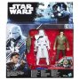 Комплект фигурки Star Wars First Order Snowtrooper Officer & Poe Dameron / Deluxe Pack  , снимка 1 - Фигурки - 32731717
