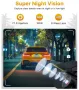 Видеорегистратор GKU D200 Dash Cam, 4K предна камера за кола, 170° широкоъгълна мини камера за управ, снимка 7