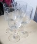 4 чаши лукс с високо столче 100 мл с гравюра запазени, снимка 5