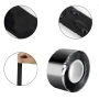 Самозалепваща се силиконова уплътнителна лента черна 25 мм x 3 м, снимка 11