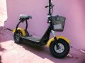 ЕЛЕКТРИЧЕСКИ СКУТЕР Maxmotors Little City Harley 1200W YELLOW, снимка 1