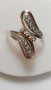 Златен руски пръстен , снимка 1 - Пръстени - 44117406