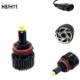 360 CREE LED диодни лед крушки H8/H11, подходящи и за лупи, снимка 3