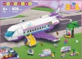 Нов Конструктор 3 в 1 самолет, кораб, кемпер – 808 части + животинки, снимка 10