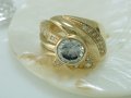 Продаден!златен пръстен с цирконии -Паула- 7.22 грама/ размер №57, снимка 5