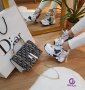 Дамски комплект чанта и спортни обувки кецове Christian Dior, снимка 1 - Дамски ежедневни обувки - 32404360