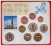 СЕТ ‼ДЕВЕТ‼ ГЕРМАНСКИ ЕВРО МОНЕТИ 2008 /J/ - виж описанието, снимка 2