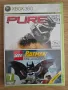 +Гаранция! НОВА! Xbox 360 игра, 2 игри в 1. Lego Batman и Pure , снимка 2