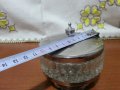 Руска кристална кутия захарница, снимка 2