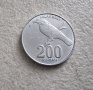Монета. Индонезия. Бали. 200 рупии. 2003 година. Серия птици.