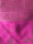 Versace шал в розово 100% оригинал, снимка 4