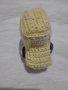 Жълта количка амигуруми, снимка 1 - Колекции - 33569302