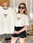 памучни дамски тениски guess , снимка 3