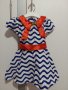 Рокля за момиче на 1 година (80см), снимка 1 - Бебешки рокли - 43791475
