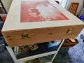 Голяма дървена кутия с отделения, снимка 2