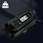 Многофункционално зарядно устройство за акумулатори 10A - 12V/24V, снимка 7