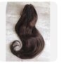 100% естествена коса - опашка в кафяво , снимка 1 - Аксесоари за коса - 40866726