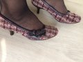 Чисто нови обувки в лилаво № 38., снимка 1 - Дамски обувки на ток - 34710783
