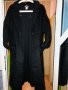 Дълго модерно черно палто-халат, снимка 7
