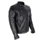 Кожено яке Oxford Route 73 2.0 мото мотор чопър турър скутер, снимка 2