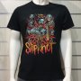 Нова мъжка тениска с дигитален печат на музикалната група SLIPKNOT - Prepare For Hell 