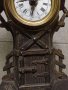 Много стар антикварен каминен часовник ,порцеланов циферблат ,нужна му е профилактика ,сверяването с, снимка 4