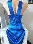 Права елегантна рокля в турско син цвят, цветът е реален на първата снимка, снимка 3