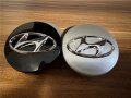 Капачки за джанти Хюндай/Hyundai Черни/Сиви -60/56мм, снимка 3