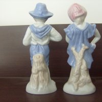 Порцеланови статуетки-Момиче и момче, снимка 2 - Статуетки - 32685236
