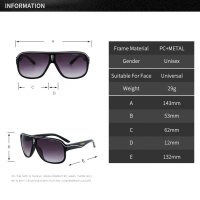 Слънчеви очила Carrera ЧЕРНИ!, снимка 9 - Слънчеви и диоптрични очила - 14709361