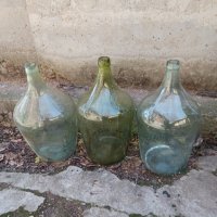 стъклени дамаджани , снимка 2 - Буркани, бутилки и капачки - 43543004