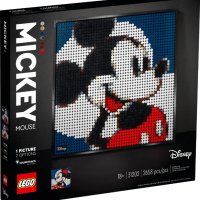 НОВО ЛЕГО 31202 Art - Mickey Mouse на Disney LEGO 31202 Art Disney's Mickey Mouse 31202, снимка 1 - Конструктори - 37162390