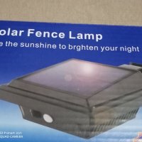 *ТОП* Висококачествена соларна ЛЕД лампа с 40 LED светодиоди и сензор за движение за дома и вилата, снимка 6 - Лед осветление - 33318421