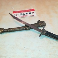 метален самураиски нож с ножница 0504211910, снимка 4 - Колекции - 32436410