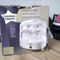 Електрически стерилизатор за бебешки шишета - Tommee Tippee, снимка 5 - Стерилизатори - 43755035